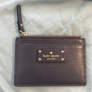 Navy Kate Spade card holder